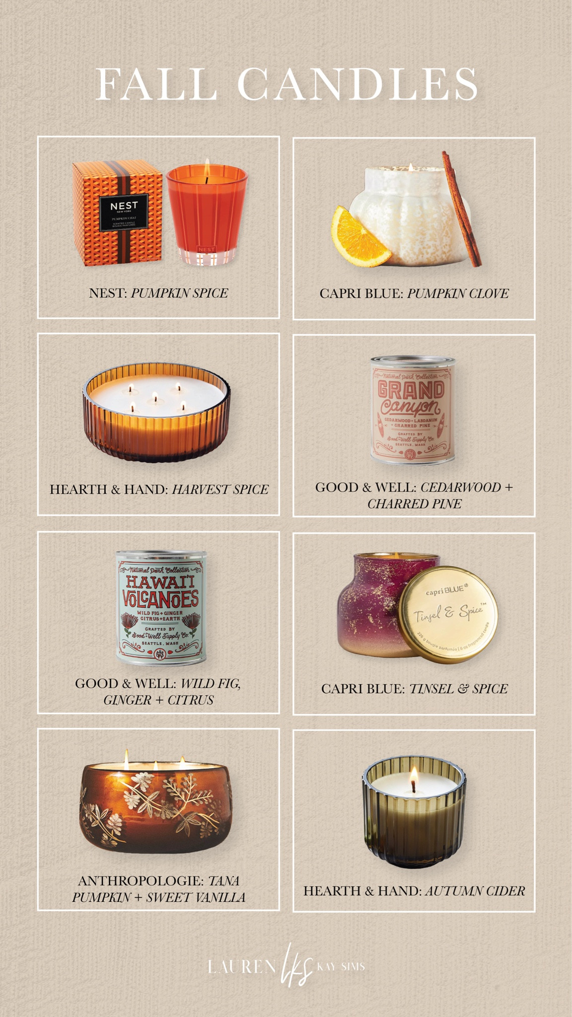 favorite fall candles 😍🤎

#LTKSeasonal #LTKunder50 #LTKhome