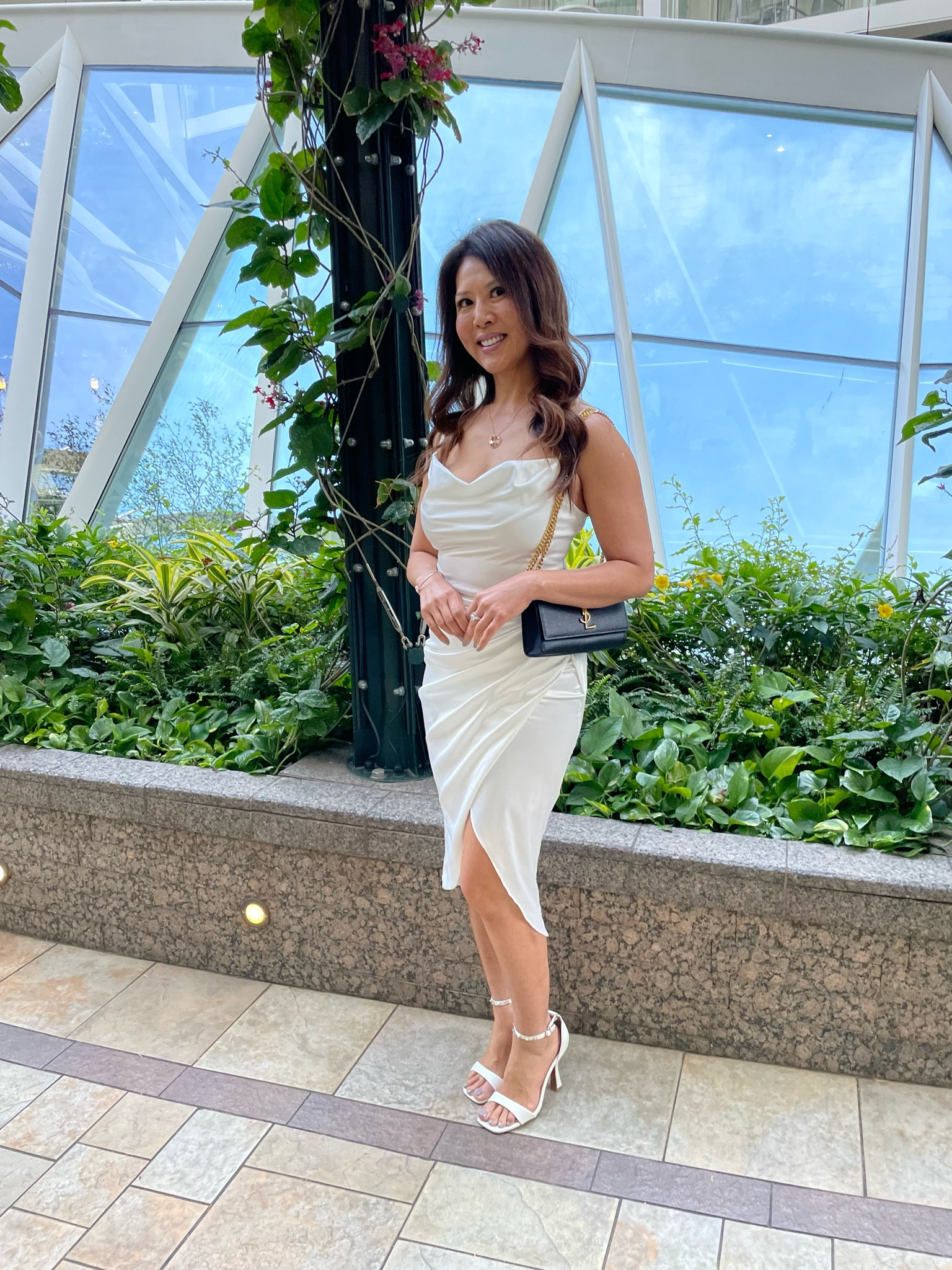 Date night, formal wear | Amazon dress | ysl purse |luxury purse | dress Is in small

#LTKitbag #LTKstyletip