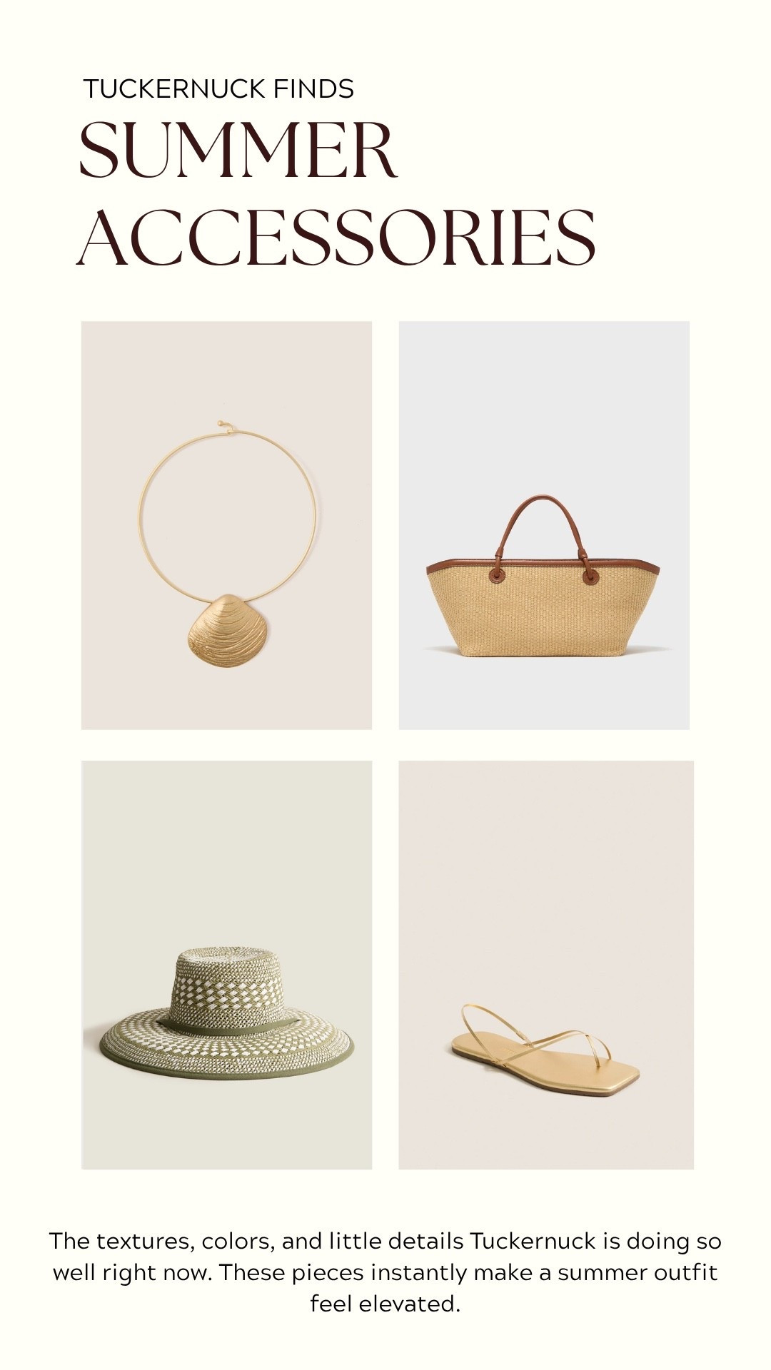 The textures, colors, and little details Tuckernuck is doing so well right now. These pieces instantly make a summer outfit feel elevated!

#LTKootd #LTKmomlife #LTKTravel