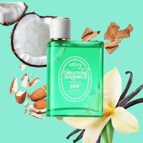 Sttes Perfume 309# (Irresistible Charm) – Eau de Parfum 100ml (3.4 fl oz) – Coconut Cream, Vanilla, Toasted Praline | Amazon (US)