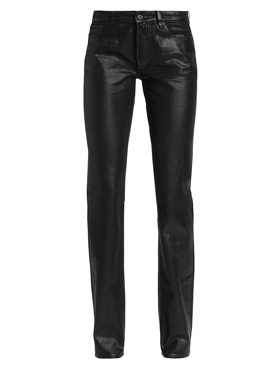Ralph Lauren Collection Varnished Mid-Rise Skinny Jeans | Saks Fifth Avenue