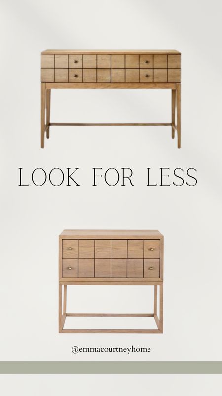 Look for less console and nightstand in similar style from the target studio McGee launch vs McGee and co 

#LTKhome #LTKstyletip #LTKFind