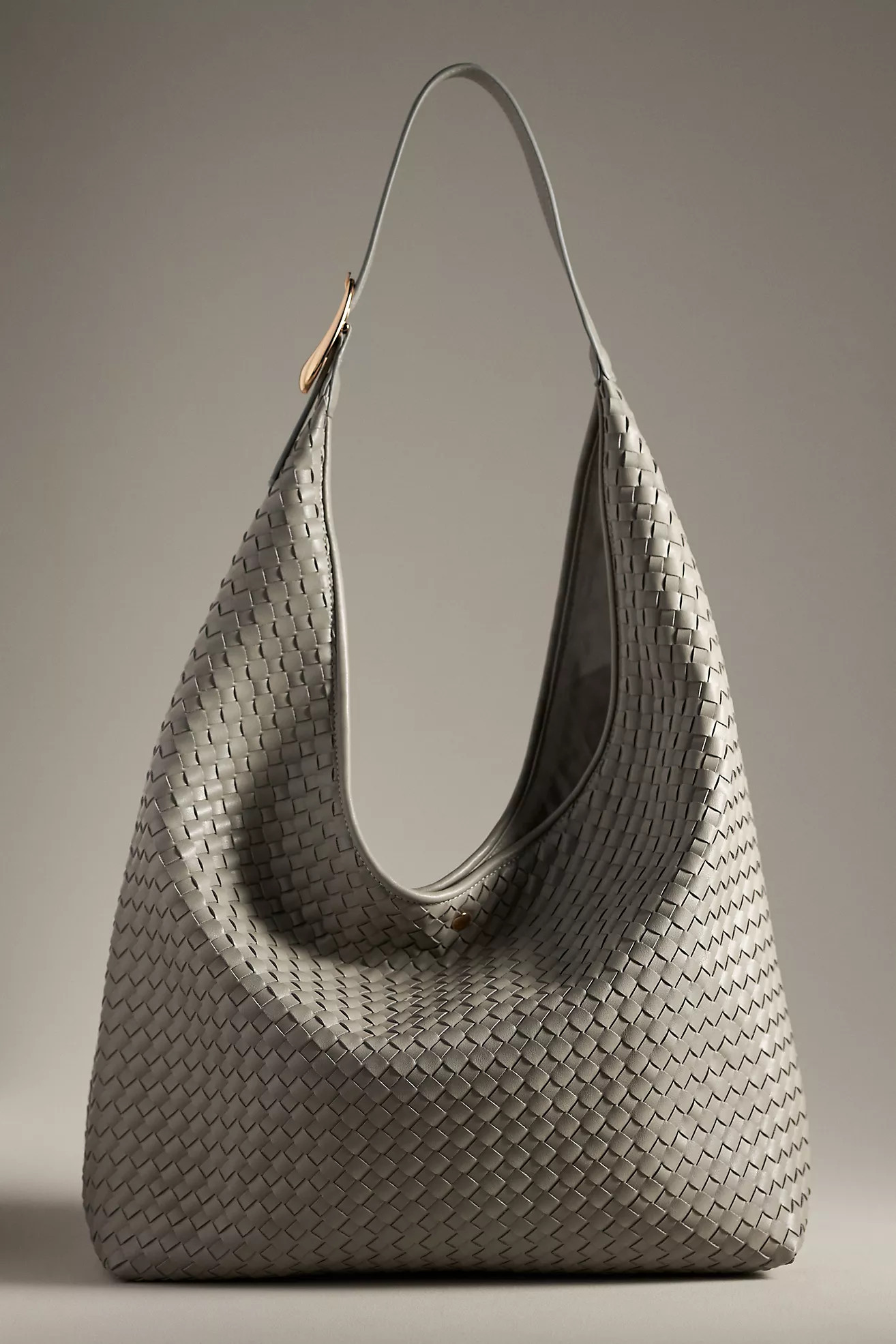 The Love Knot Slouchy Bag: Woven Buckle Edition | Anthropologie (US)
