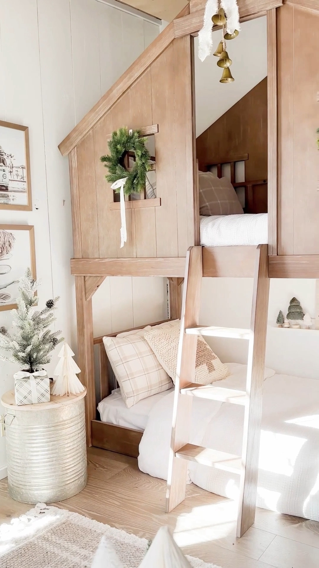 Holiday Bunk Room✨

Kids room, kids christmas decor, holiday home, mini wreath, pine tree, christmas throw pillow, neutral christmas, gift wrap, bunk bed, coastal farmhouse, paper tree

#LTKkids #LTKHoliday #LTKhome
