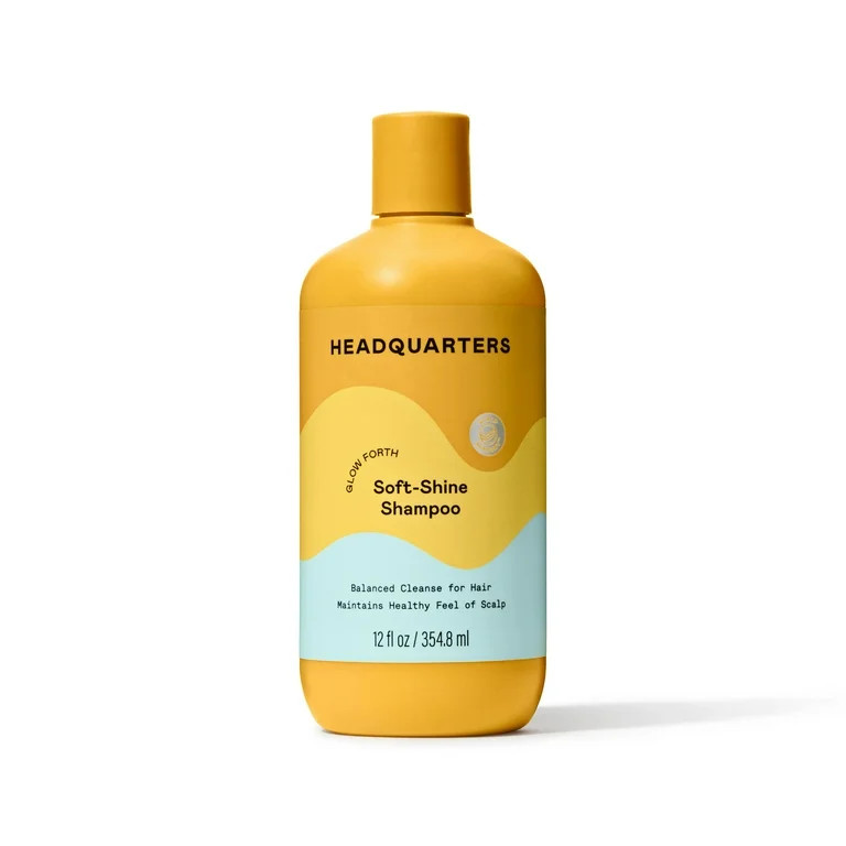 Headquarters Soft-Shine Shampoo for Balanced or Combination Scalp and Hair, 12 fl oz | Walmart (US)