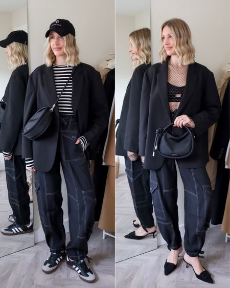 Cargo jogger trousers styled day to night!

Get 15% off my Ganni cargo pants and bag at Coggles (and their new in section) with free next day delivery using code: CB15

#coggles #cargopants #cargotrousers #blackoutfits

#LTKshoecrush #LTKSeasonal #LTKstyletip