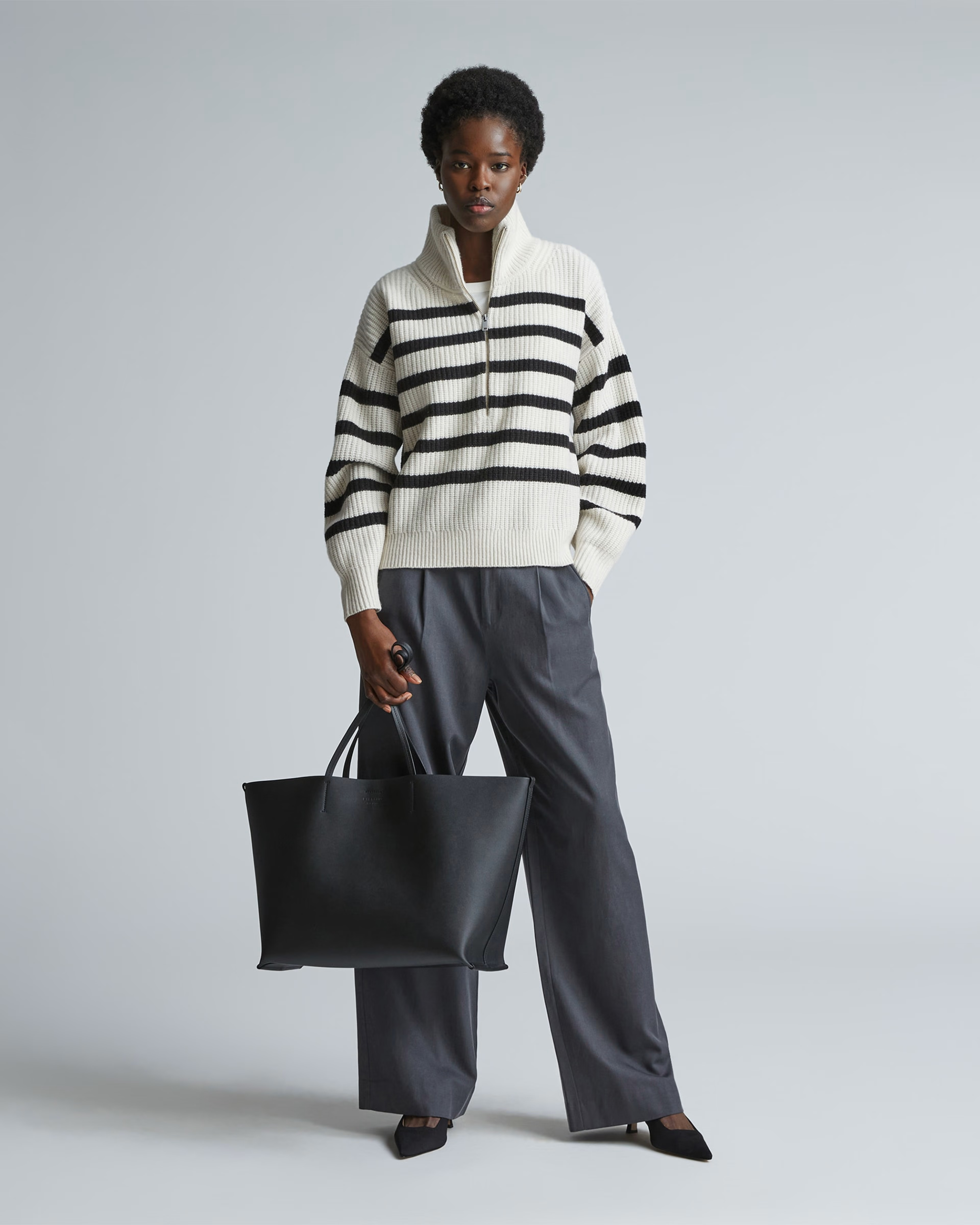 The Luxe Italian Leather Tote | Everlane