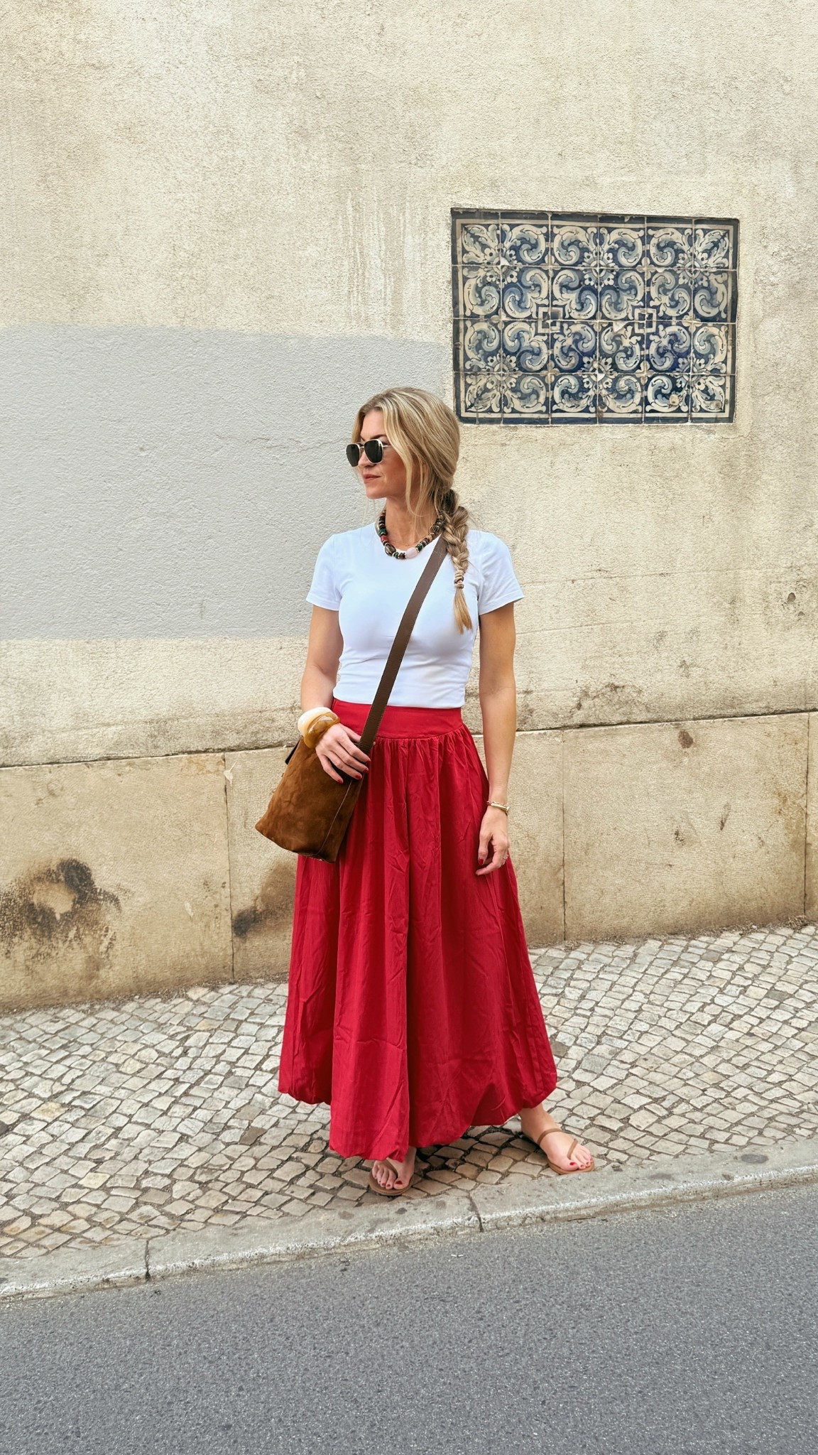 White bodysuit + red skirt outfit! 
Bodysuit: wearing size small
Skirt: runs TTS

#LTKSeasonal #LTKBeauty #LTKStyleTip