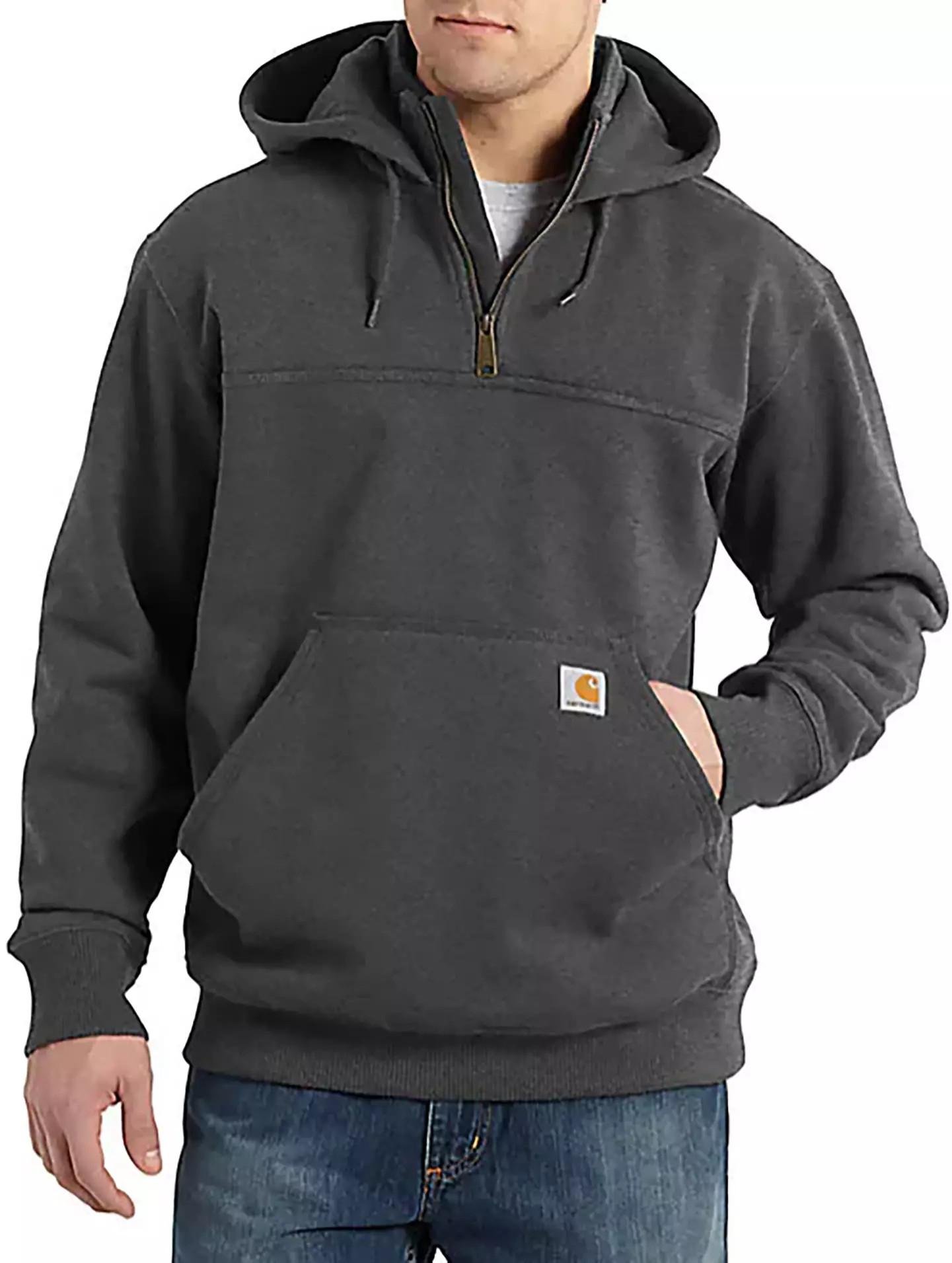 Carhartt Men's Paxton Heavyweight Mock Zip Hoodie | DICK'S Sporting Goods