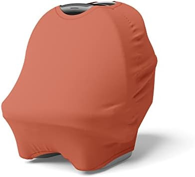 Natemia Baby 4 in 1 Car Seat Cover - Stretchy & Soft Car Seat Canopy, Nursing Cover, Shopping Cart C | Amazon (US)