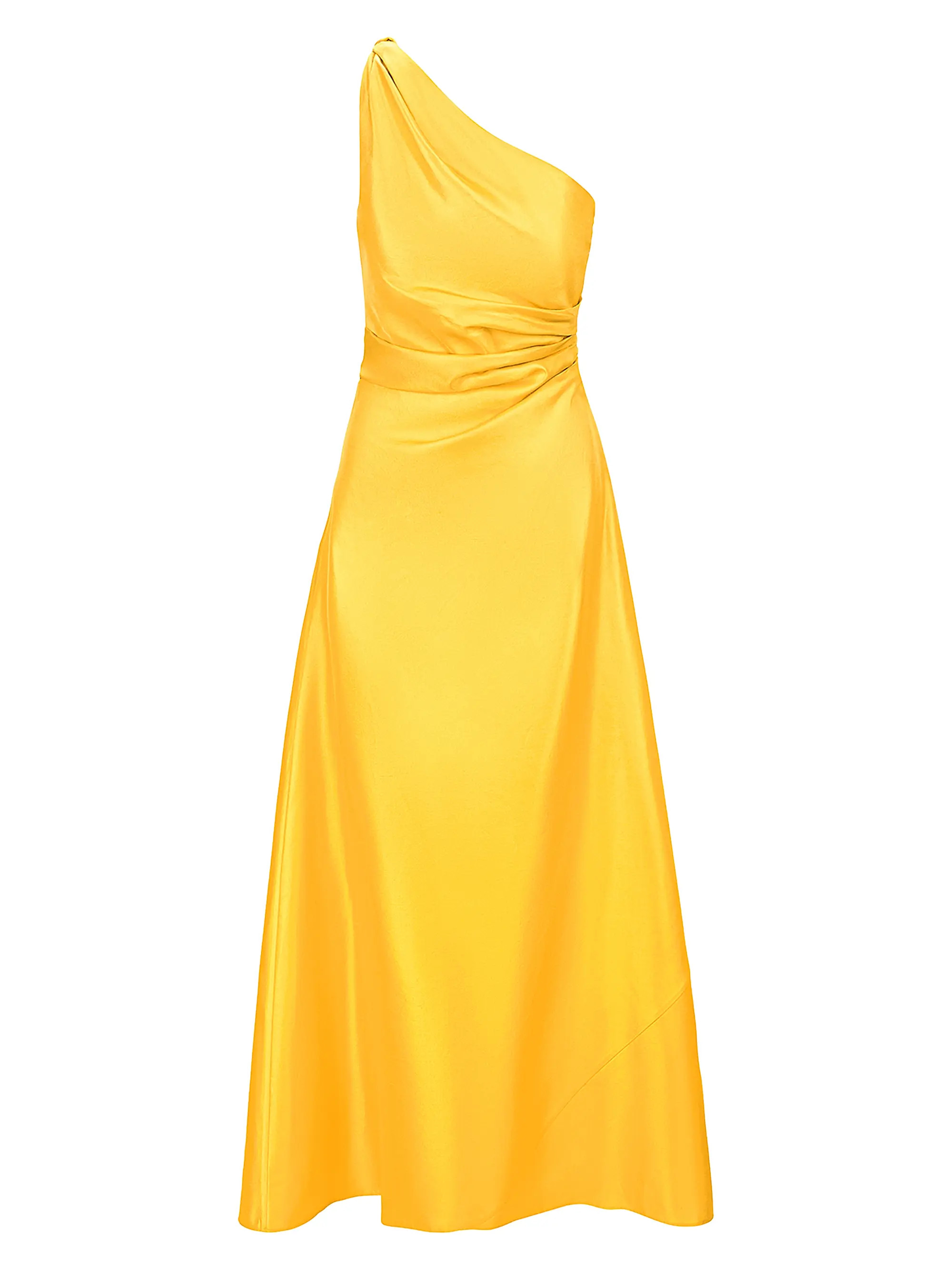 Este Silk One-Shoulder Maxi Dress | Saks Fifth Avenue