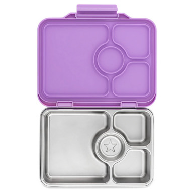Yumbox Pret Stainless Steel Bento Box Lavande Purple | Well.ca