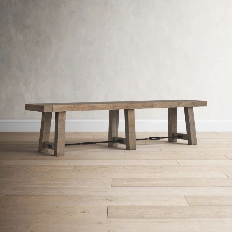 Cornelia Extendable Pine Solid Wood Dining Table | Wayfair North America
