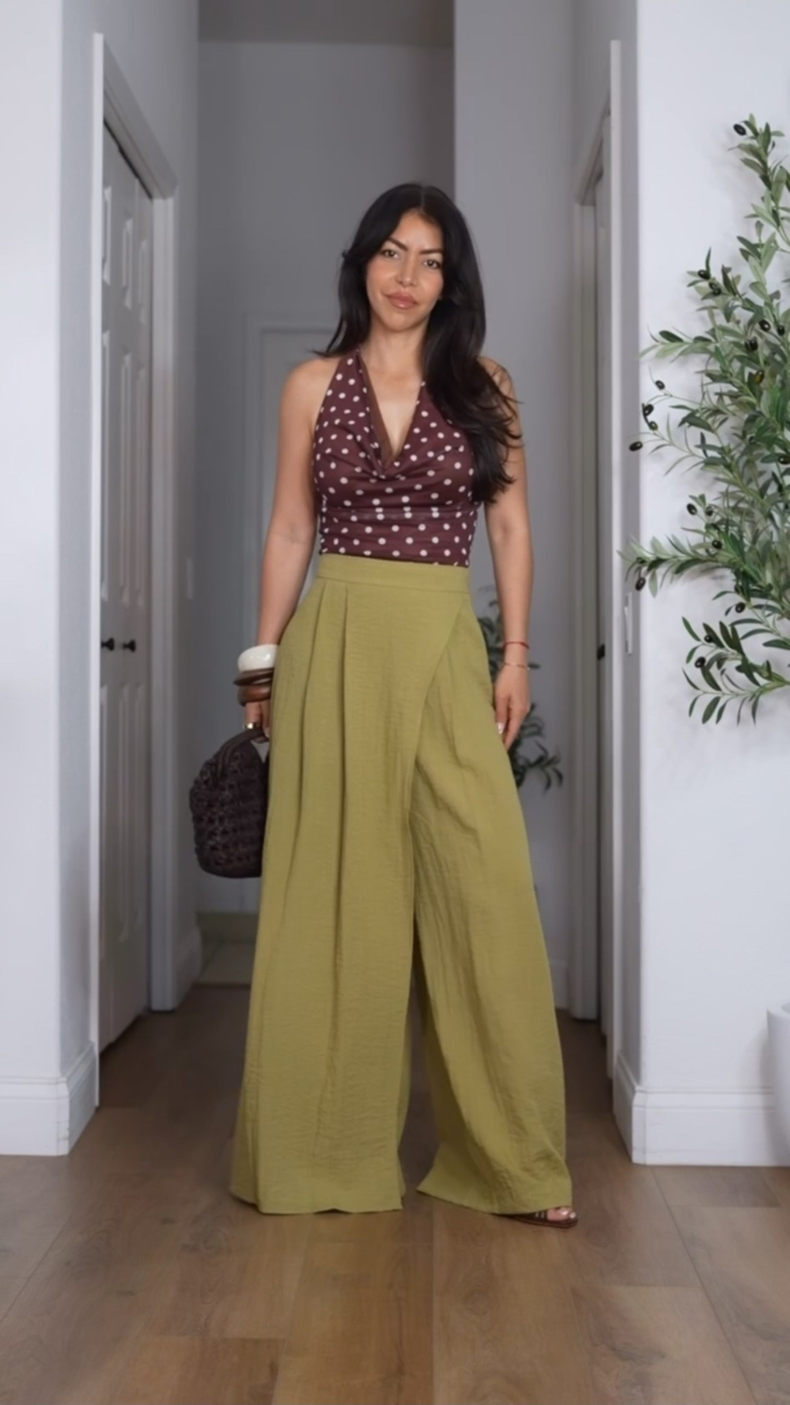 Casual Summer outfit idea ✨

I styled the Zara wrap front wide leg pants in olive green with a halter polka dot top from Amazon! My top is under $20 right now!

Linking more of my Summer Zara finds below!

Summer outfits, Zara outfits, wide leg pants, casual outfit ideas, spring outfits

#LTKootd #LTKFestival #LTKSeasonal