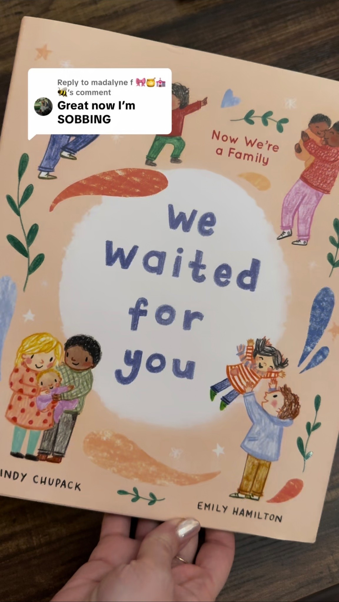 The kind of story that makes you hug your little one a little tighter 🥰 We Waited for You is a heartwarming reminder of how loved and cherished they’ve always been.

#childrensbooks #bedtimestory #momlife #familyreads #lovingparenting

#LTKNYFW #LTKdayinmylife #LTKgrwm