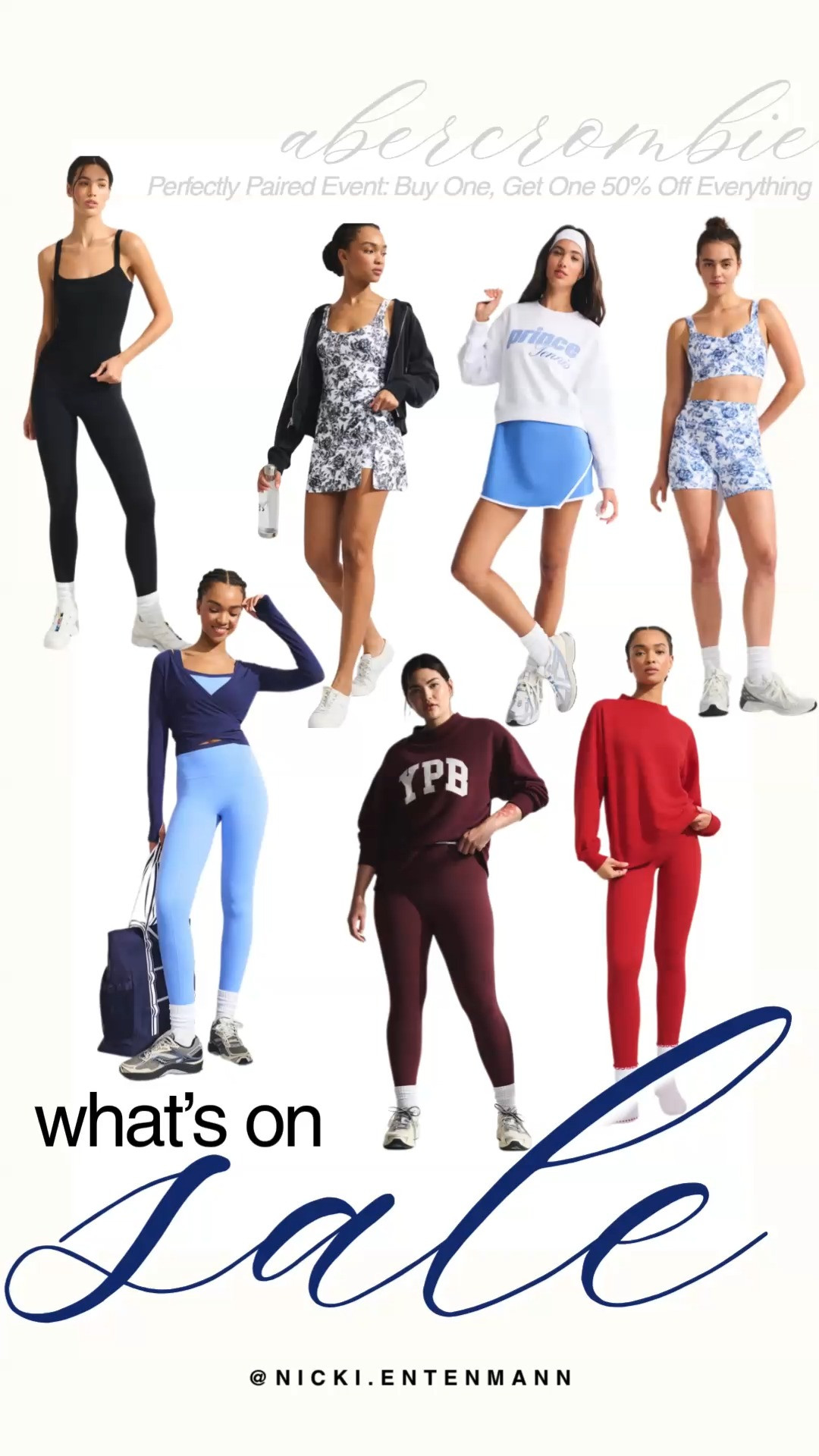 Abercrombie’s Perfectly Paired Event is the ultimate time to double up on your favorite activewear and loungewear. For a limited time, you can Buy One, Get One 50% Off Everything sitewide. This sale includes the high-performance YPB collection, featuring everything from sleek black onesies and floral workout sets to supportive sports bras and cozy oversized sweatshirts. Whether you are hitting the court in a tennis skirt or cooling down in a matching lounge set, these pieces offer the perfect blend of technical function and effortless style.

#abercrombie #abercrombiestyle #salealert #activewear #athleisure #ypb #workoutootd #springfashion #styledeals #wardroberefresh 

 #LTKfitnessgoals #LTKActive #LTKSaleAlert