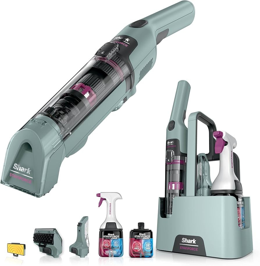 Shark StainForce Cordless Spot Cleaner Lightweight & Portable Spot, Stain, & Odour Eliminator for... | Amazon (UK)