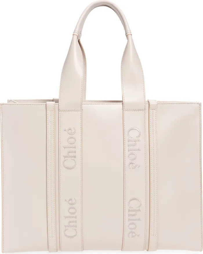 Large Woody Leather Tote | Nordstrom