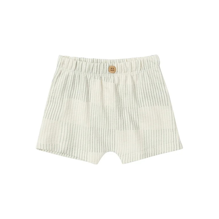 Modern Moments By Gerber Baby Boy Collar Shirt and Short Outfit Set, 2-Piece, 0/3 Months - 24 Mon... | Walmart (US)