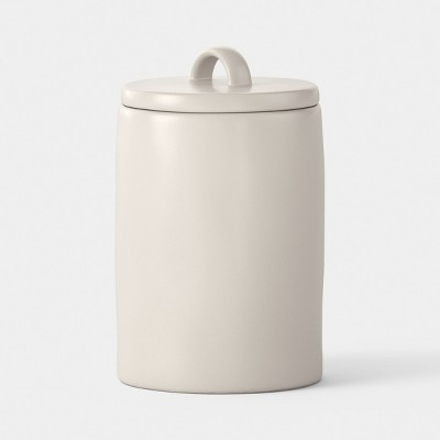 24oz Canister Aralia White Ceramic Small Cream - Threshold™ | Target