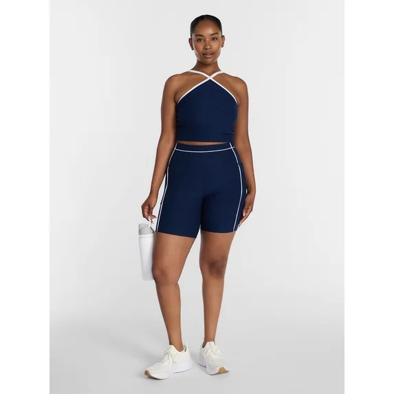 Athletic Works Women's and Women's Plus ButterCore Compression Bike Shorts, Sizes XS-4X | Walmart (US)