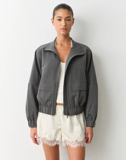 Collared Bomber Jacket | Glassons (Australia)
