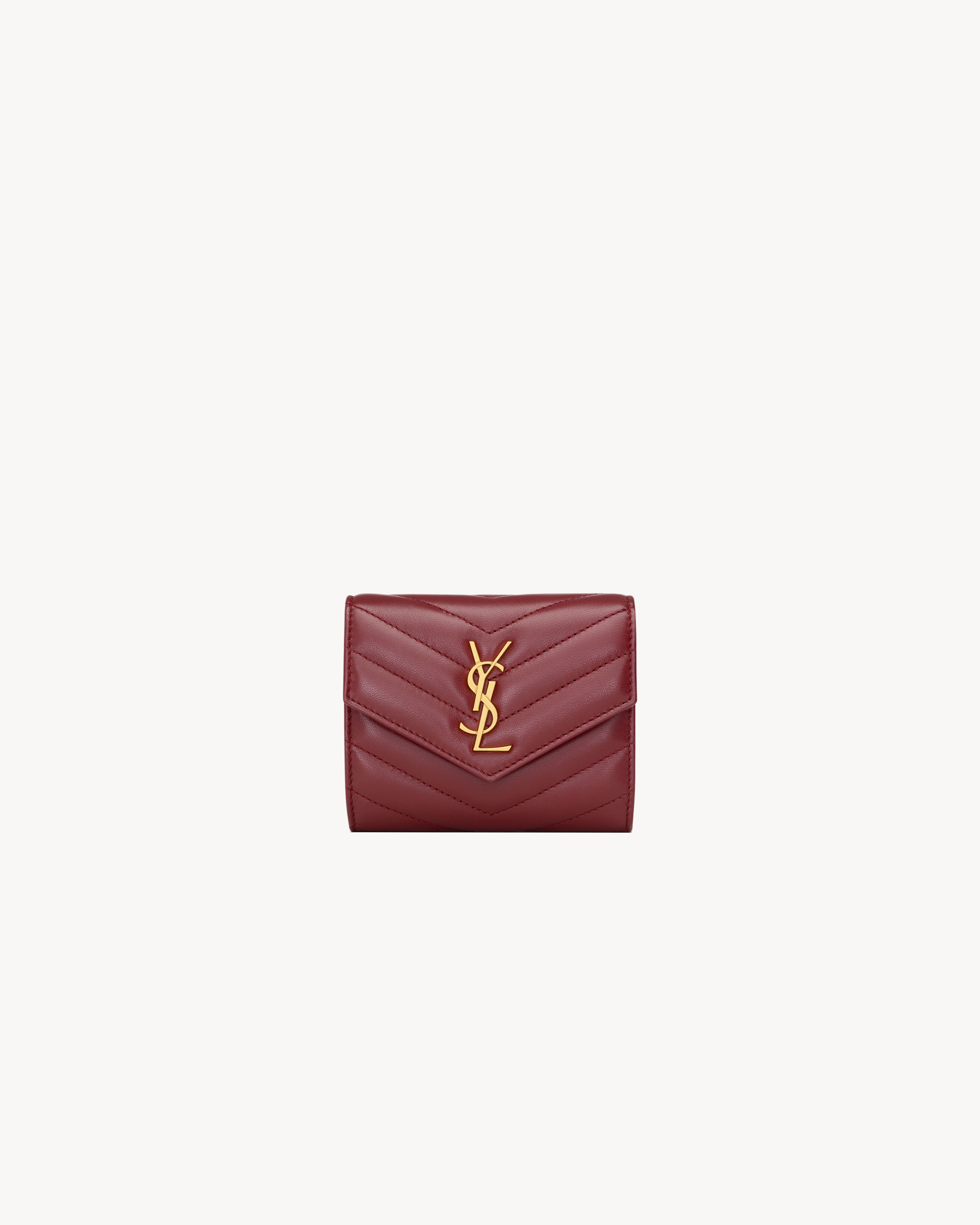 CASSANDRE MATELASSÉ multi-fold wallet in lambskin | Saint Laurent Inc. (Global)