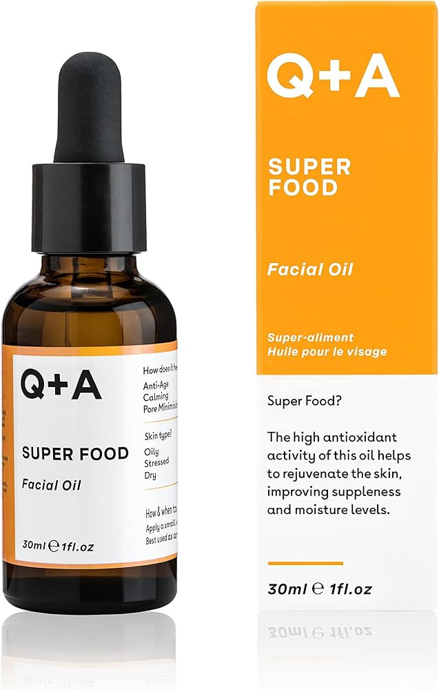 Super Food Facial Oil. A complexion enhancing face oil packed with 100% natural ingredients. 30ml... | Amazon (US)