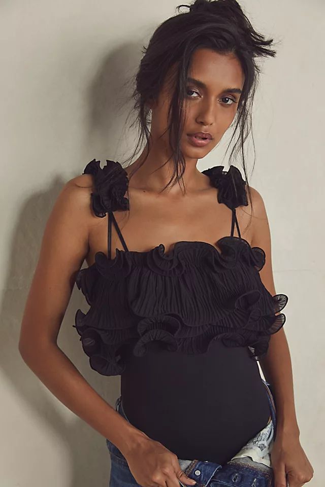 For The Frill Of It Bodysuit | Free People (Global - UK&FR Excluded)