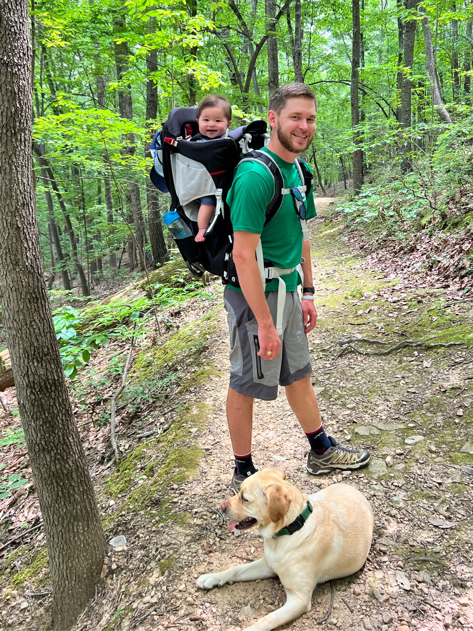 Obsessed with this hiking backpack! Feels so light and doesn’t even feel like you’re carrying a baby. Lots of little pockets and storage compartments! We have starry black color.

#LTKtravel #LTKbaby #LTKfamily