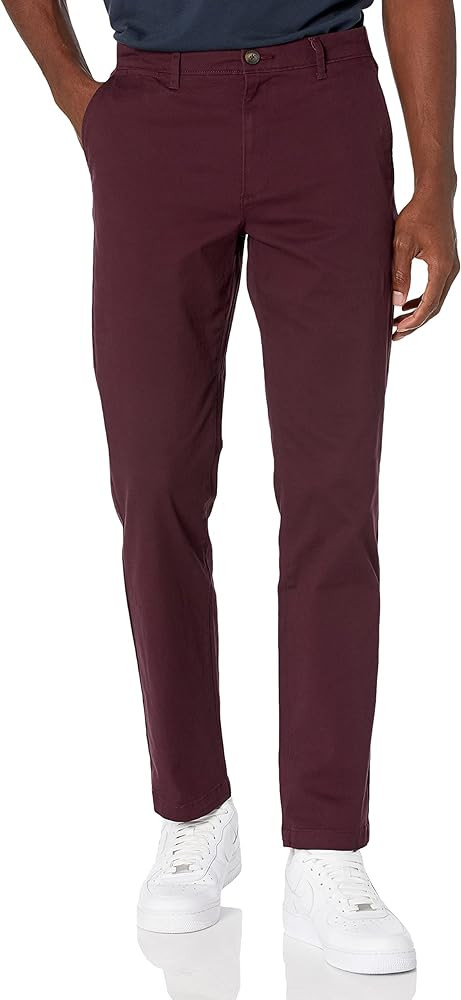 Amazon Essentials Mens Straight-Fit Casual Stretch Chino Pant | Amazon (US)
