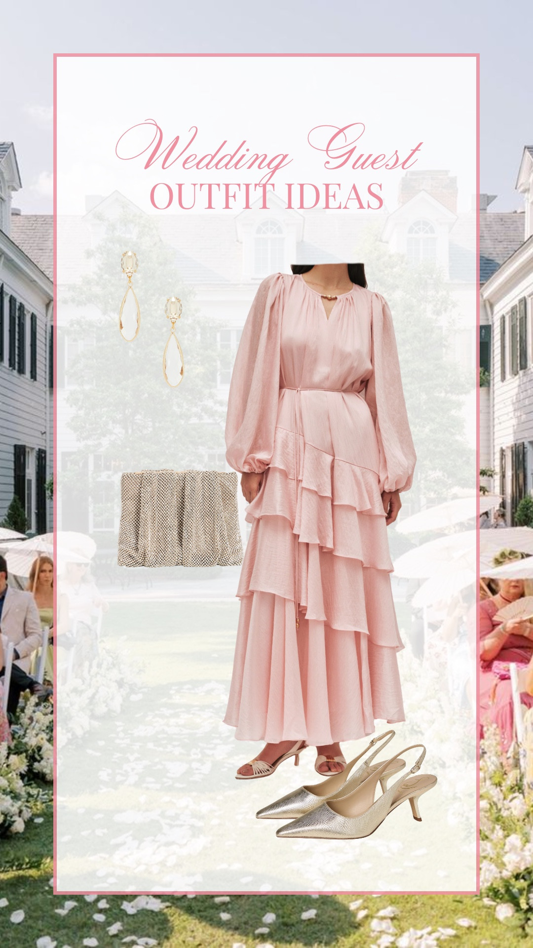 Wedding guest dress option with sleeves!