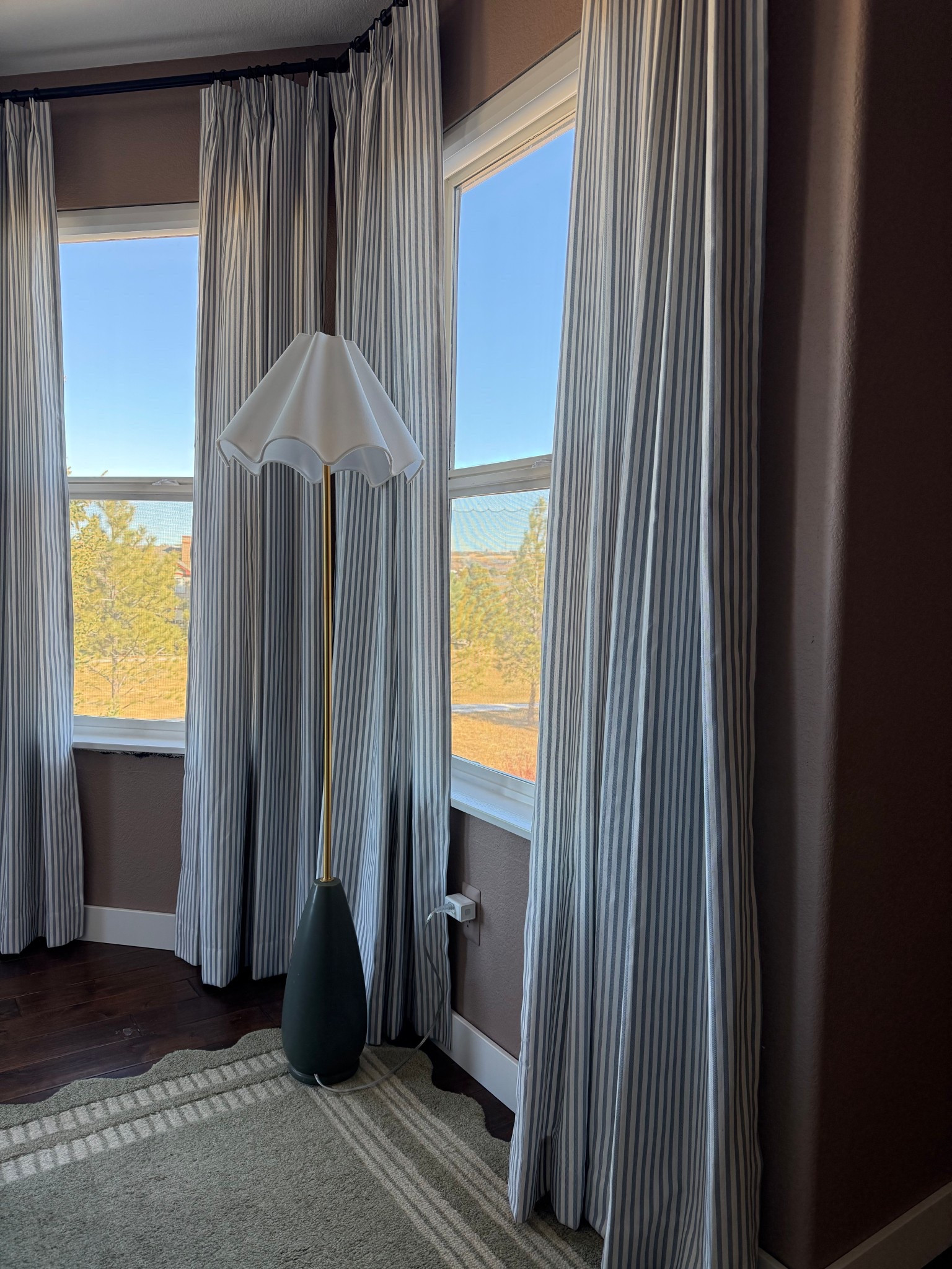 The wavy shade target floor lamp! 

#LTKHome #LTKSeasonal