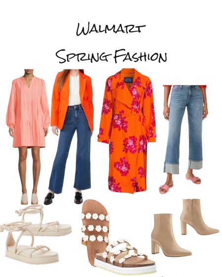 Walmart fashion. Walmart finds. Classic style. Fashion over 40. Fashion over 50. Spring outfits. Wide jeans. Jean trend. 2023 jeans trend. Casual spring outfit. Easter fashion. Spring break fashion 

#LTKunder100 #LTKstyletip #LTKunder50