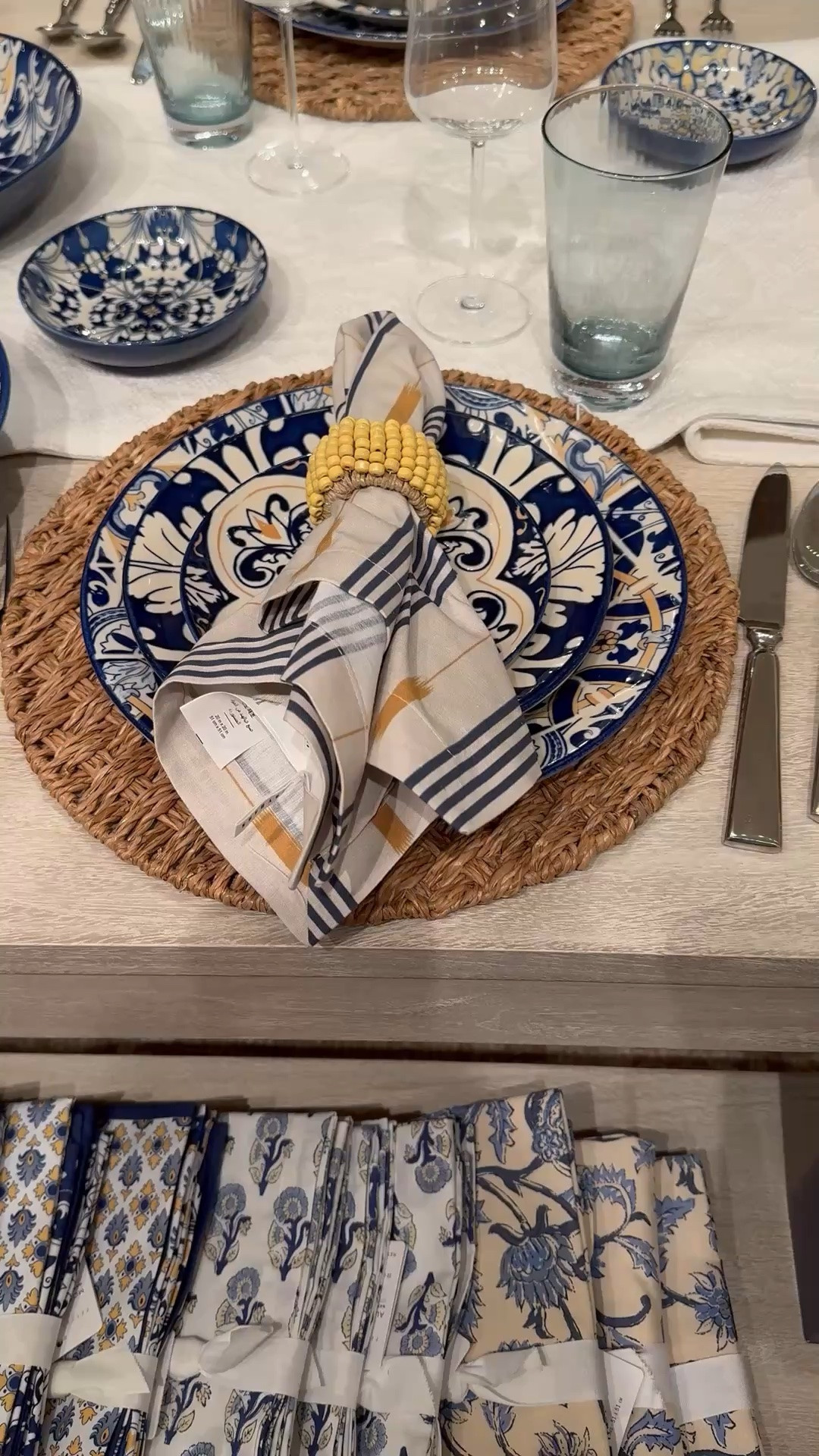 Gorgeous dinnerware that will make dinner feel like a European vacation!  Place setting, tabletop decor, home update

#LTKHome #LTKdayinmylife #LTKstorytime