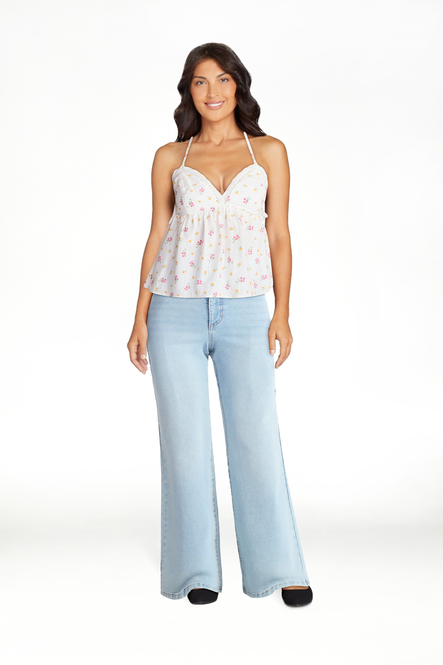 No Boundaries Triangle Cami, Women's XXS - XXL | Walmart (US)