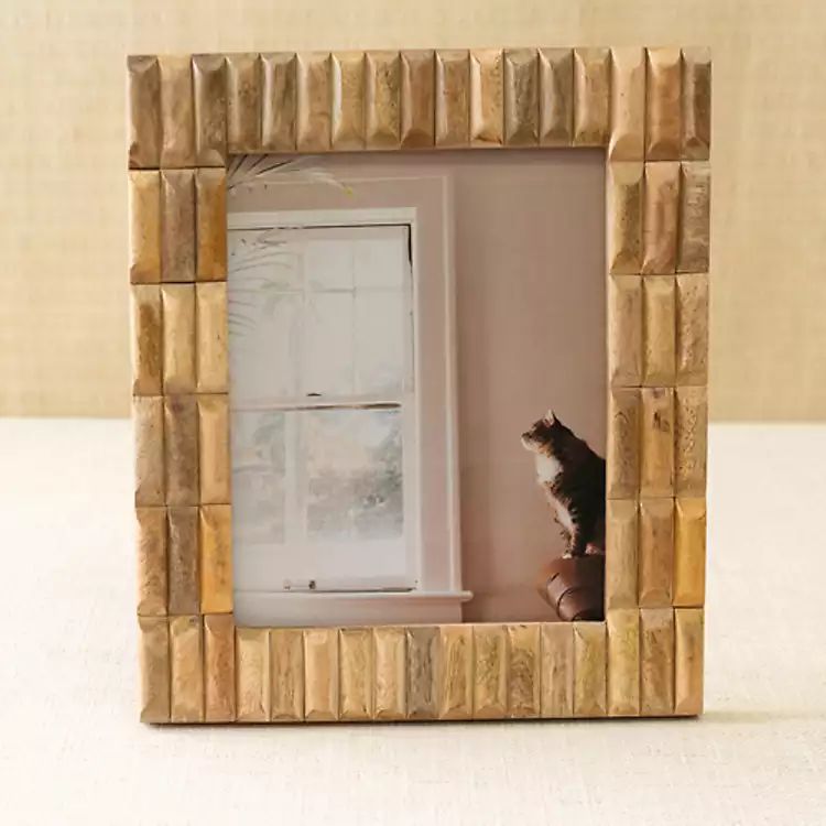 Natural Wood Stacked Picture Frame, 8x10 | Kirkland's Home