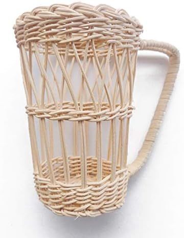 Topyuan Iced Coffee Cup Sleeve Rattan Woven Sleeves Cup Cover Holder Idea for 30oz - 32oz Tumbler... | Amazon (US)