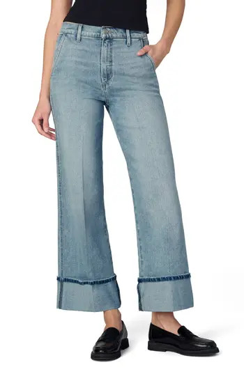 Joe's The Trixie Cuffed High Waist Wide Leg Trouser Jeans in So Sweet at Nordstrom Rack, Size 24 | Nordstrom Rack