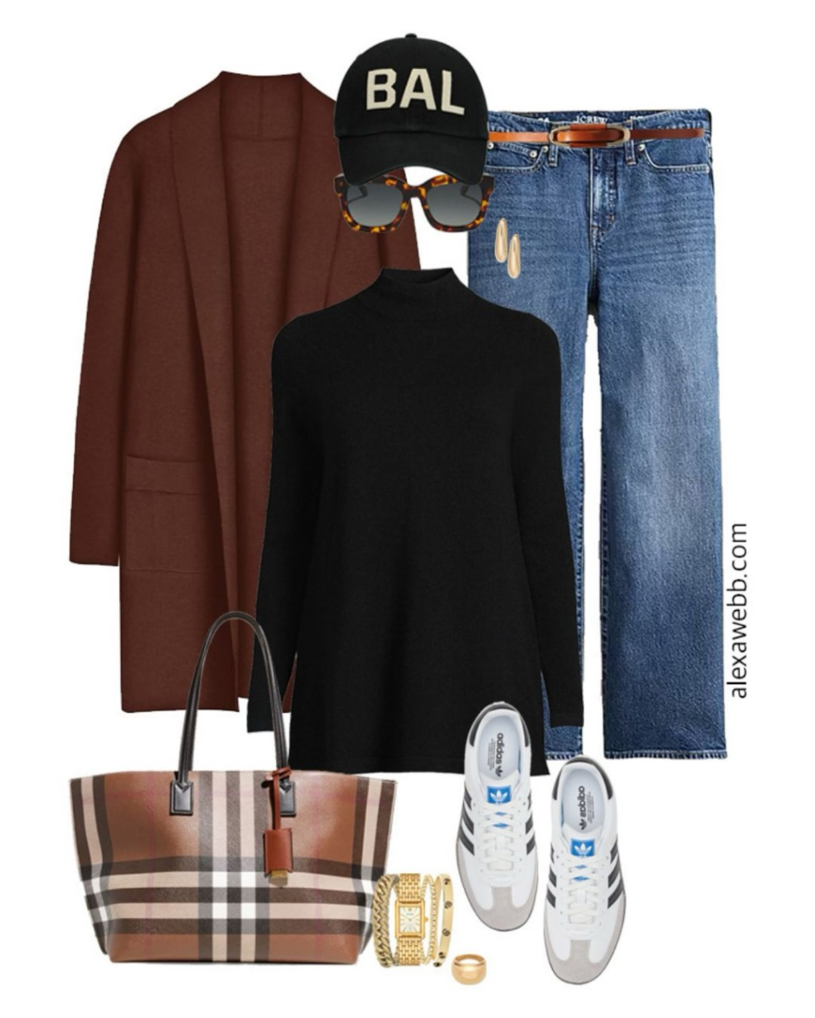 Plus Size Carry-On Travel Capsule - Winter Holidays - A plus size mini-capsule wardrobe with wintery outfit ideas for traveling this holiday season. All of these pieces should fit in a carry-on suitcase. Alexa Webb #plussize

#LTKSeasonal #LTKPlusSize #LTKTravel