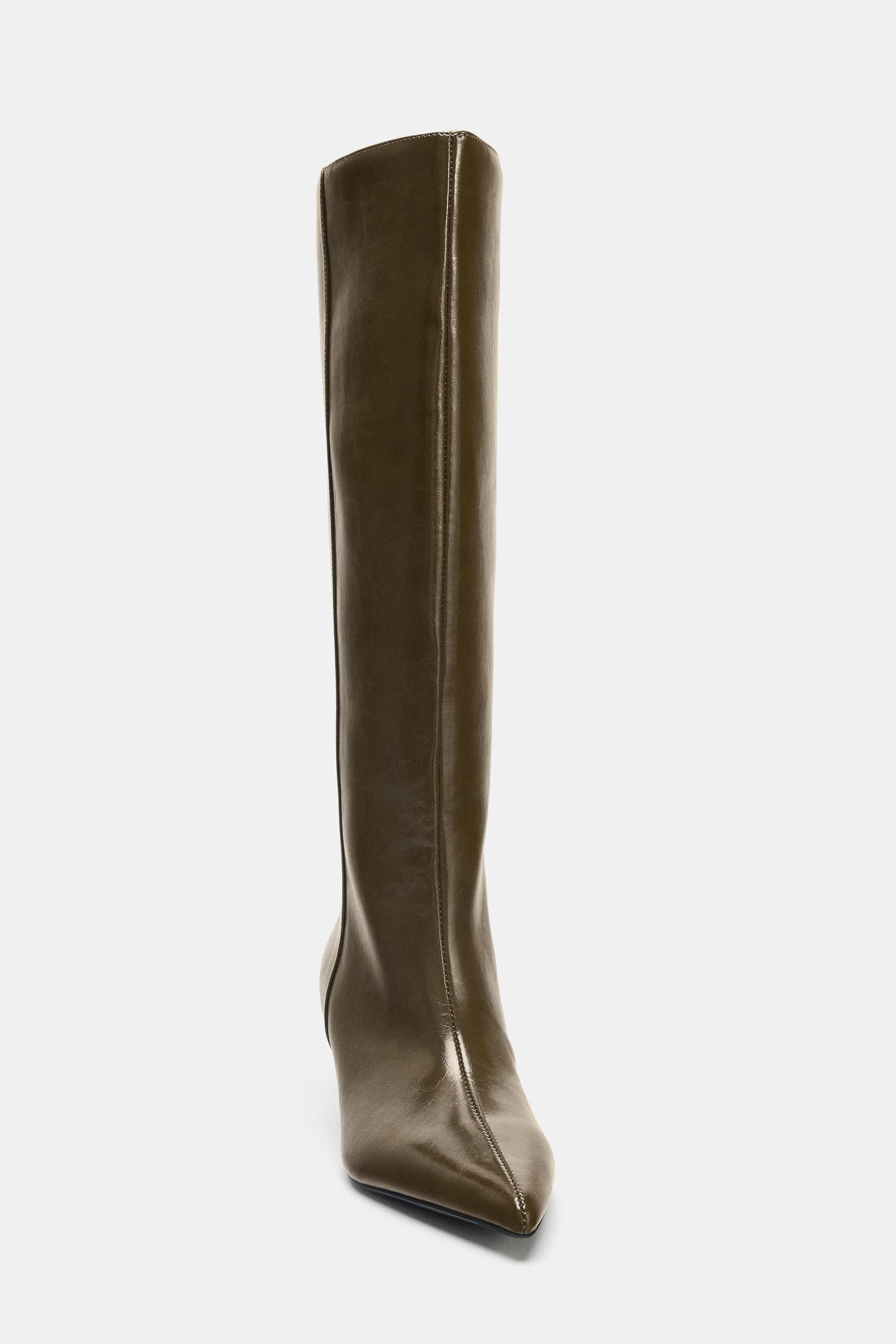 KITTEN HEEL BOOTS | Zara US