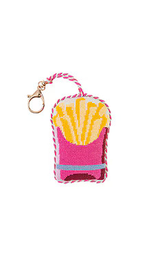 Furbish Studio French Fries Bag Charm in Green & Pink from Revolve.com | Revolve Clothing (Global)