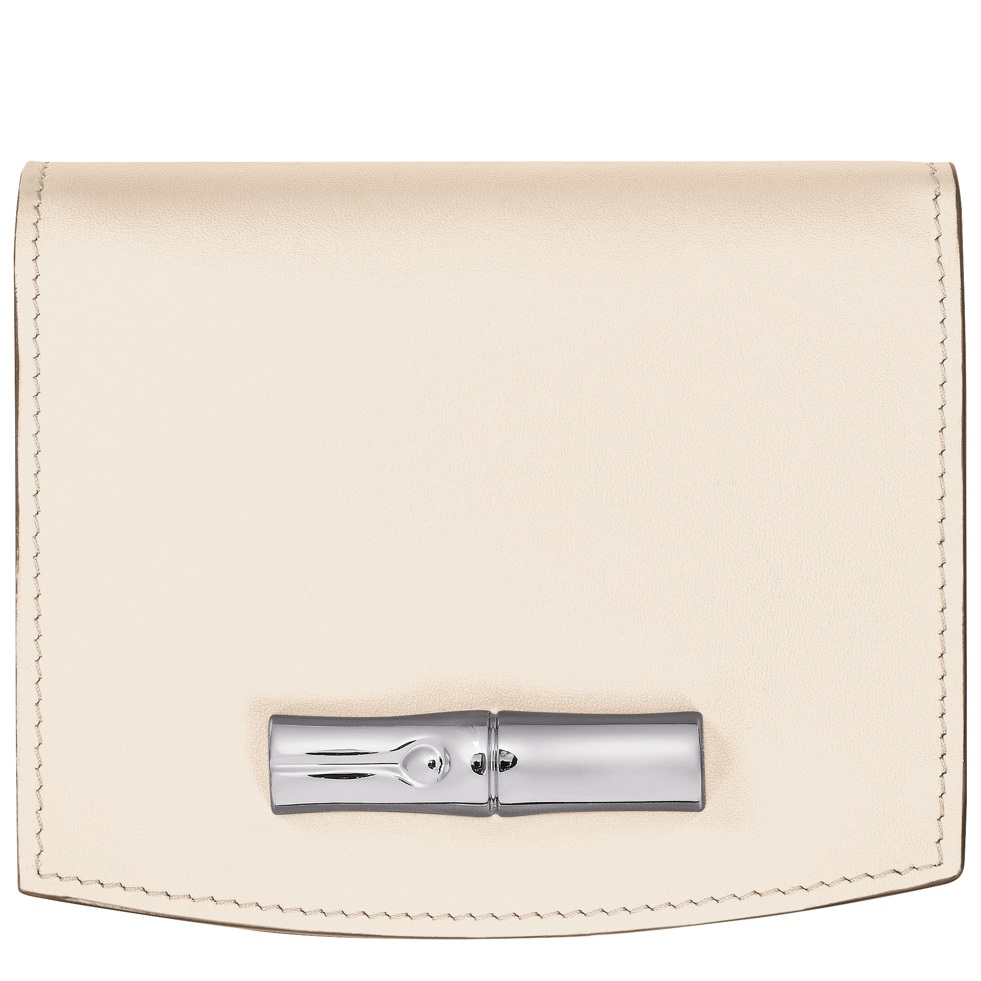 Le Roseau Wallet Ecru - Leather | Longchamp US | Longchamp