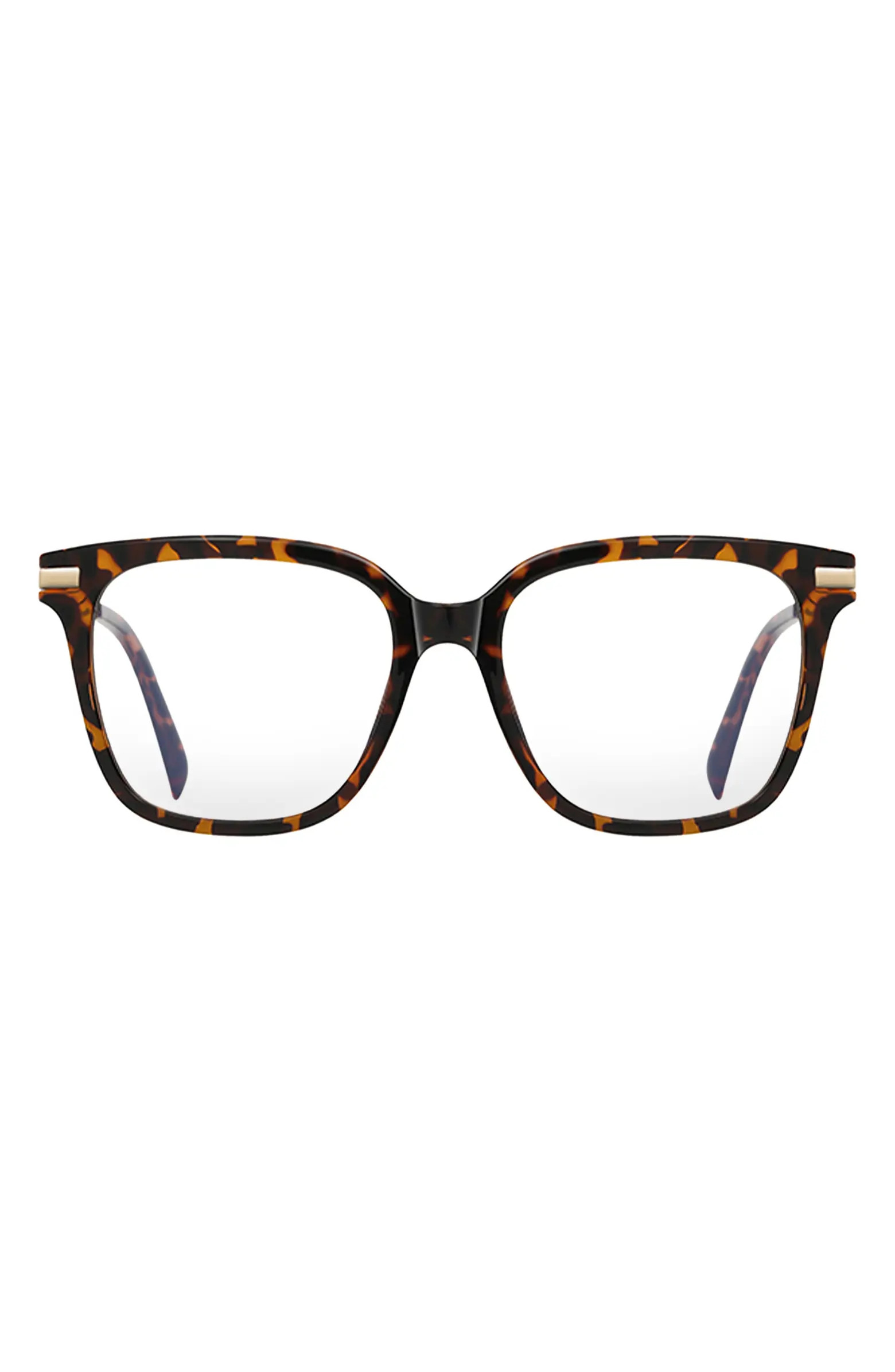 Yara 52mm Square Blue Light Blocking Glasses | Nordstrom