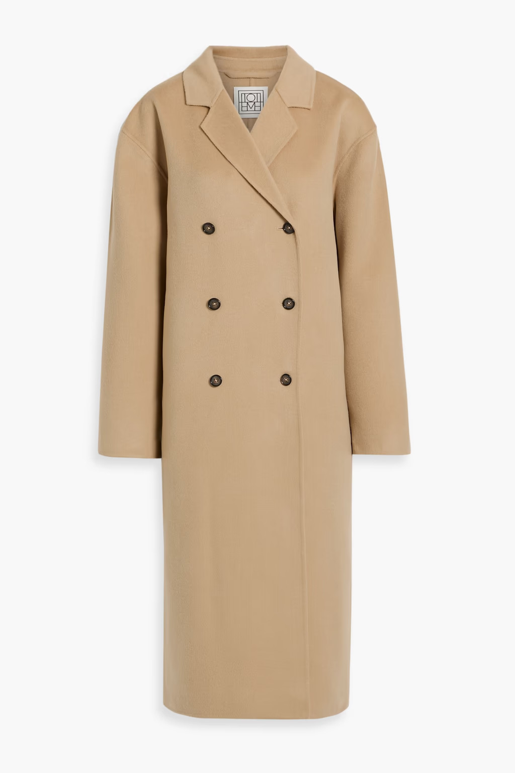 Double-breasted wool-felt coat | The Outnet (US and CA)