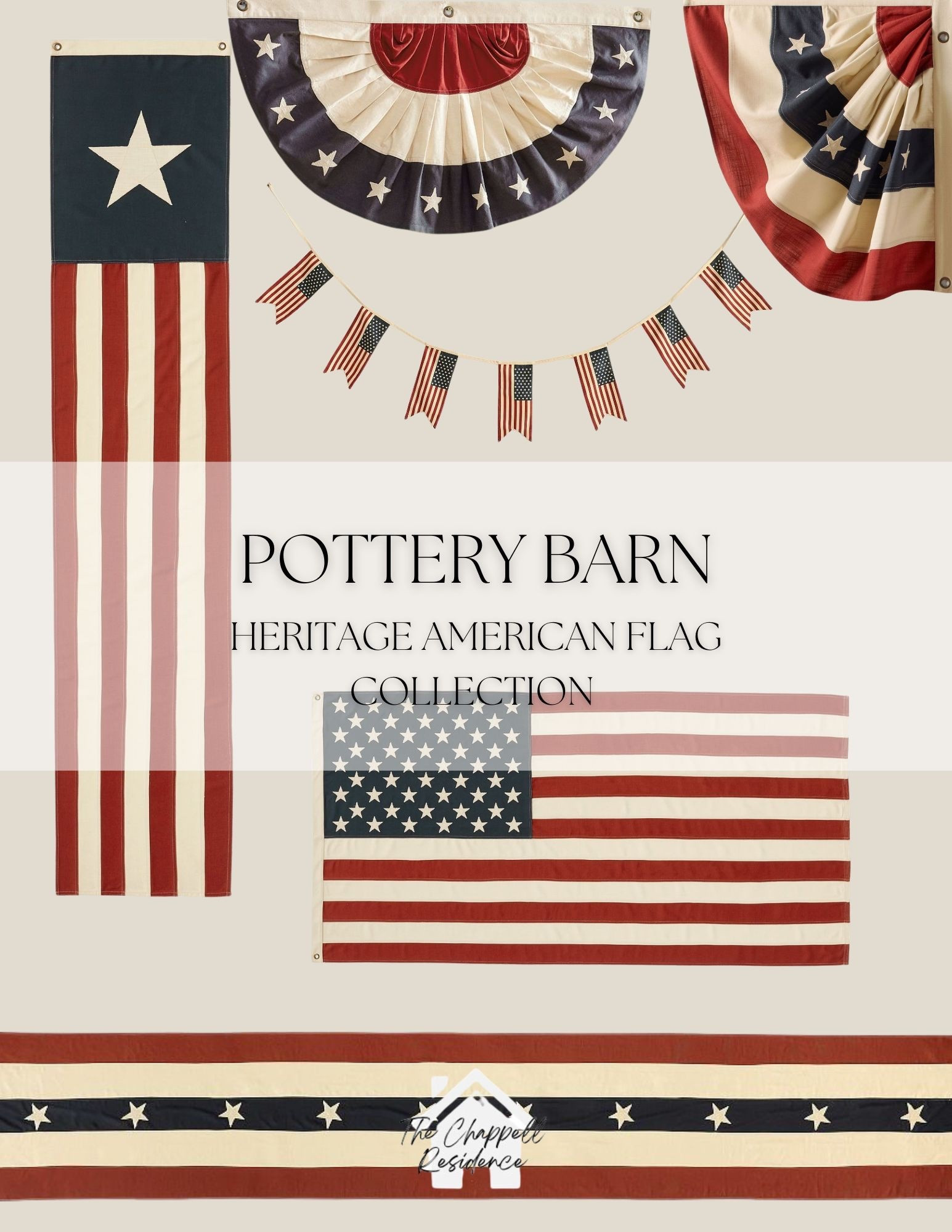 Pottery Barn Heritage American Flag Collectionn

#LTKHome #LTKU #LTKSeasonal