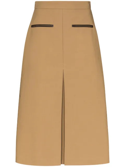Hazel A-line midi skirt | Farfetch (US)