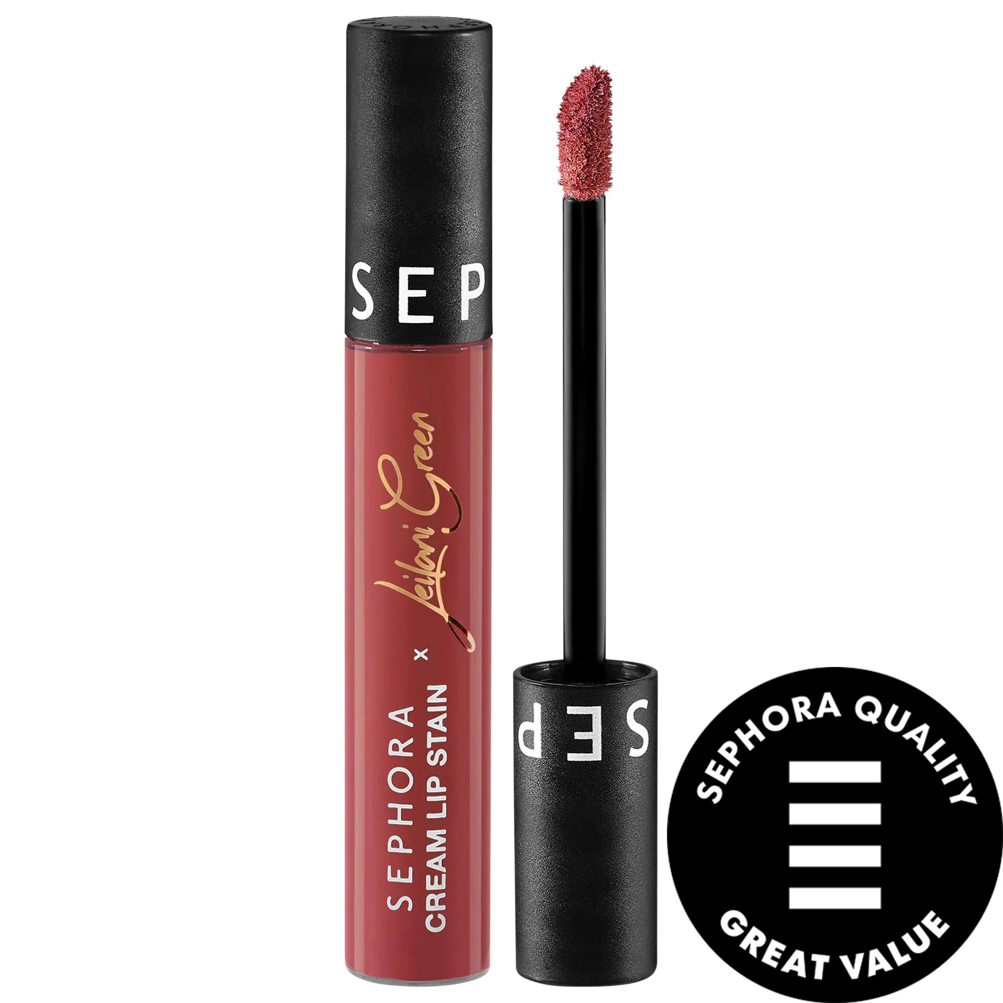 SEPHORA COLLECTION Cream Lip Stain 10HR Liquid Lipstick 144 She's The One 0. 16 oz. / 5 mL | Sephora (US)