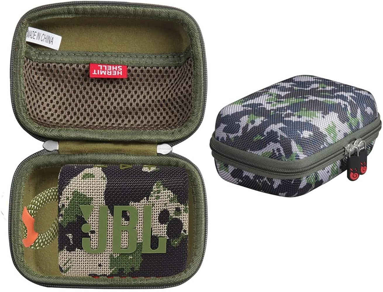 Hermitshell Hard Travel Case for JBL Go 3 / JBL Go 4 / JBL Go 3 Eco Portable Bluetooth Speaker | Amazon (US)