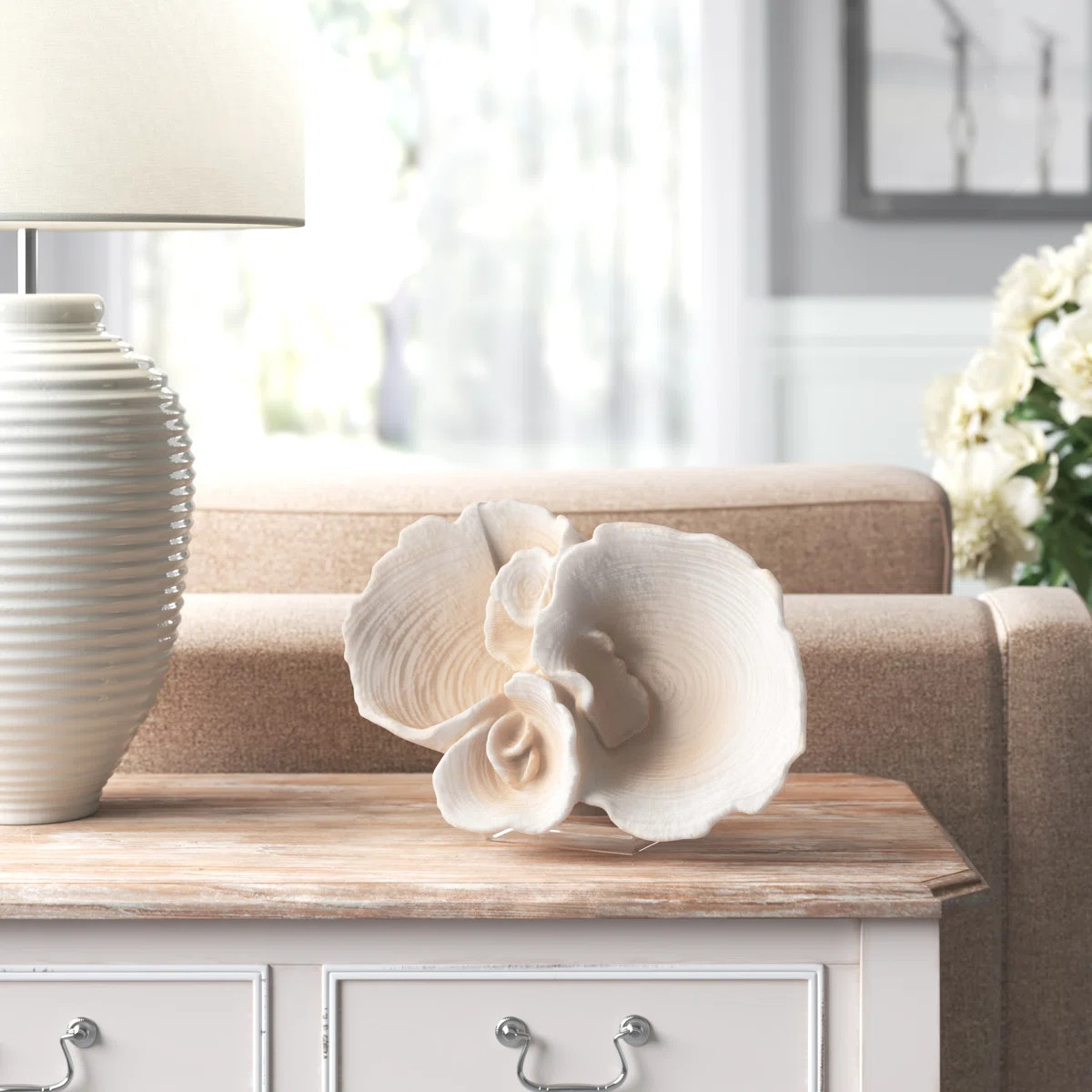 Sand & Stable™ Polystone Coral Decorative Sculpture & Reviews | Wayfair | Wayfair North America